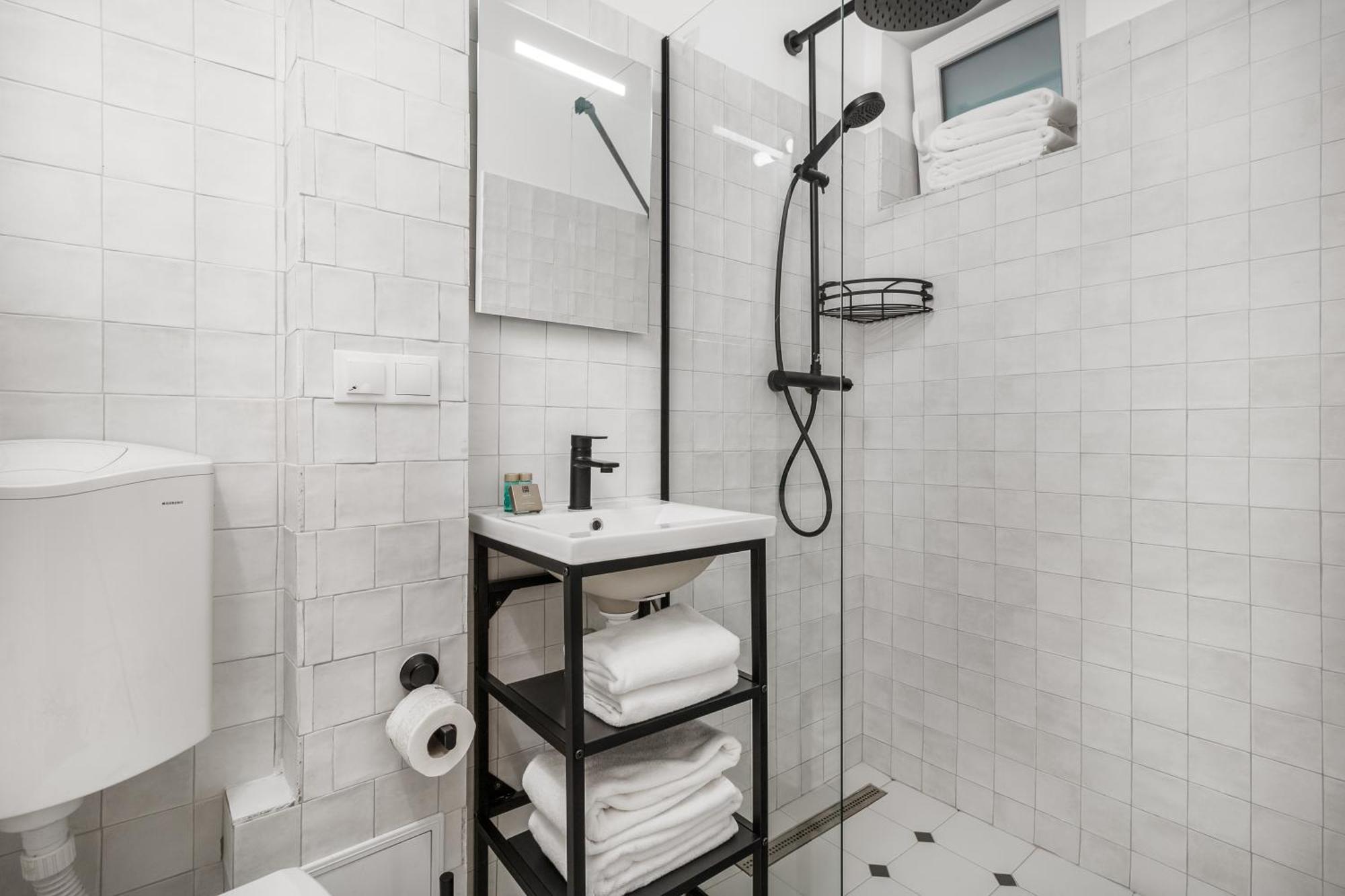 Chic Monochrome Flat Apartment Oradea
